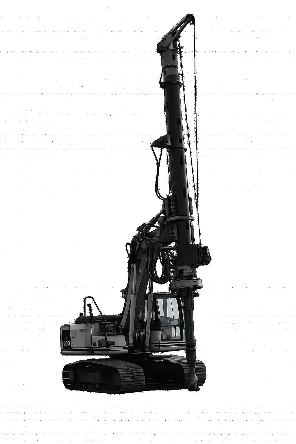 Foundation equipment representing technical expertise